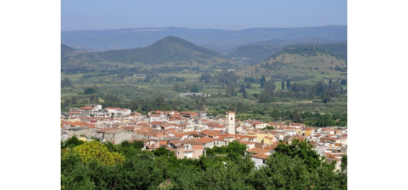 Galtellì, Veduta Panoramica sul Borgo (foto Comune di Galtellì - R. Brotzu)