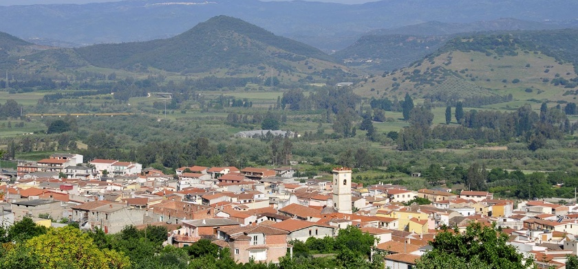 Galtellì, Veduta Panoramica sul Borgo (foto Comune di Galtellì - R. Brotzu)