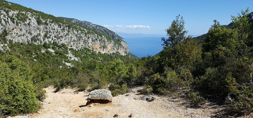 Sentiero per Cala Goloritzè (foto Archivio CCIAA Nuoro)
