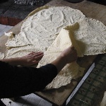 Ovodda, lavorazione del pane (foto Archivio Aspen, R. Brotzu)