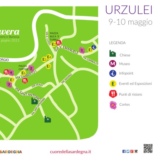 Vai al documento: Mappa di Urzulei