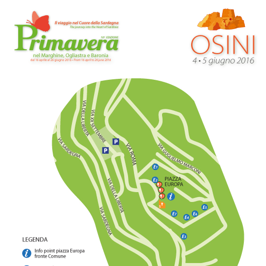 Vai al documento: Mappa di Osini
