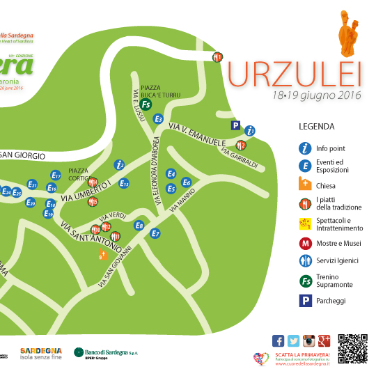 Vai al documento: Mappa di Urzulei
